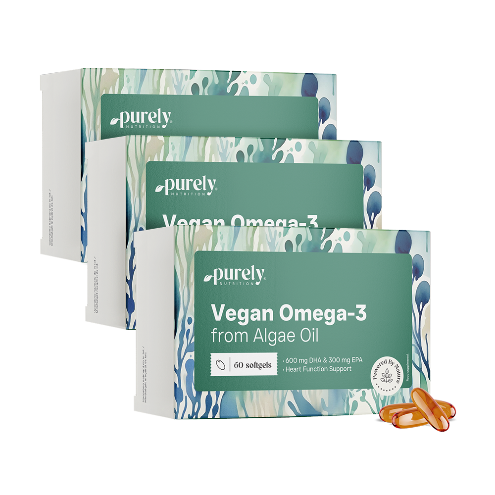 Vegane Omega-3 aus Algen.